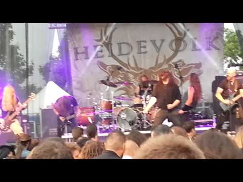 HEIDEVOLK | Dondergod (Live @ Fosch Fest 2015, Bagnatica Italy)