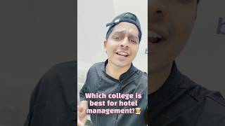 Hotel management college top ones👨‍🍳🌝 #chef #food #hotelmanagement #college