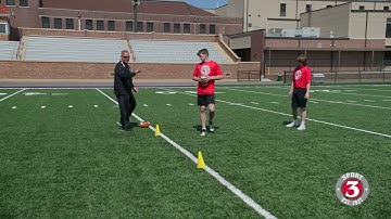 Football  QB Inside Veer Footwork--Coach Dave Wiemers