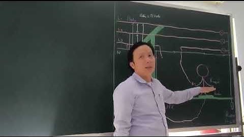 An toàn điện - Phần 10. Chạm trực tiếp trong mạng 3 pha trung tính N nối đất