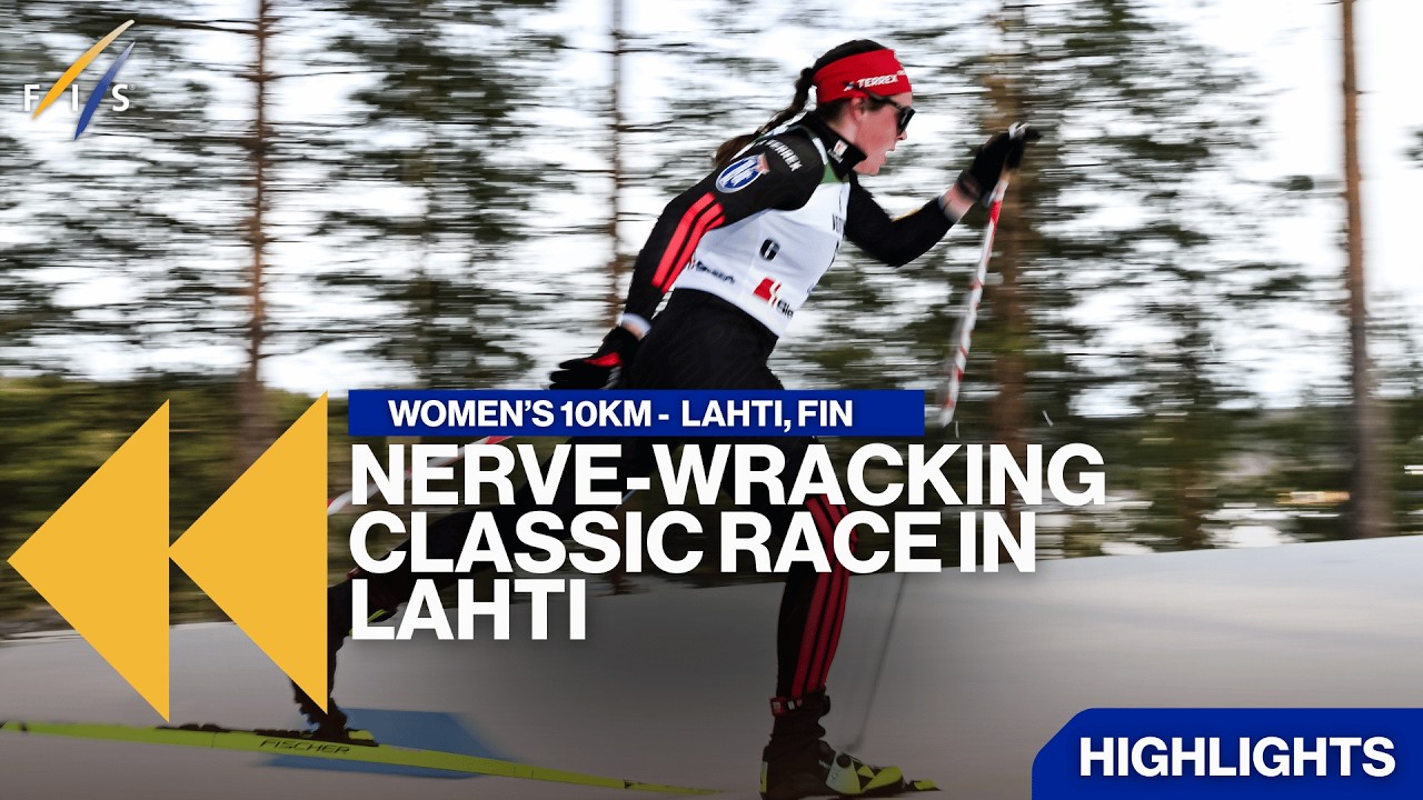 Nerve-Wracking Classic Race in Lahti | Highlights | FIS Cross Country