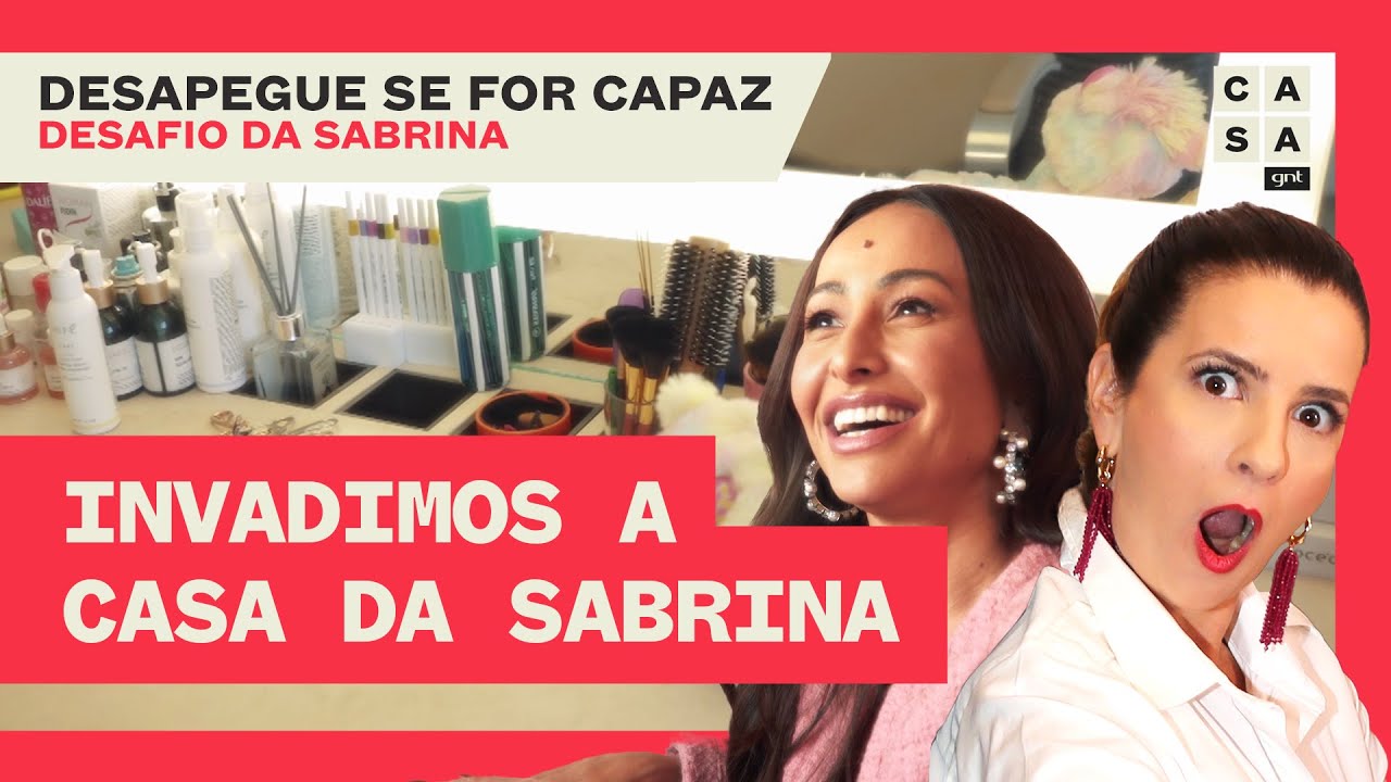SABRINA SATO ABRE SEU CAMARIM e revela sua bagunça | Desafio da Sabrina | Desapegue Se For Capaz