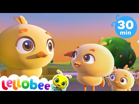 5 Little Ducks - Learn to Count +More Nursery Rhymes for Kids | Lellobee