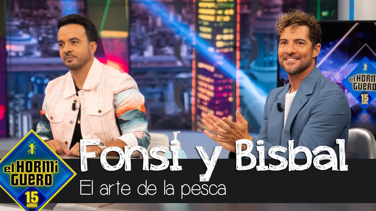Luis Fonsi y David Bisbal explican todos los detalles del arte de la pesca - El Hormiguero