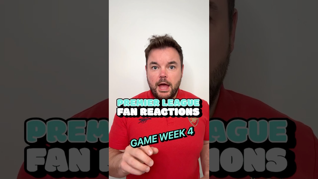 Premier League Fan Reactions, GW4; features moobs 