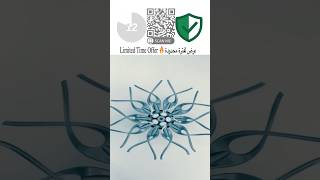 Mesmerizing Kinetic Art: Rotating Mechanical Flower with App Control 🌸📱✨