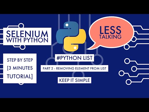 Python List for Beginners: Removing Element from List