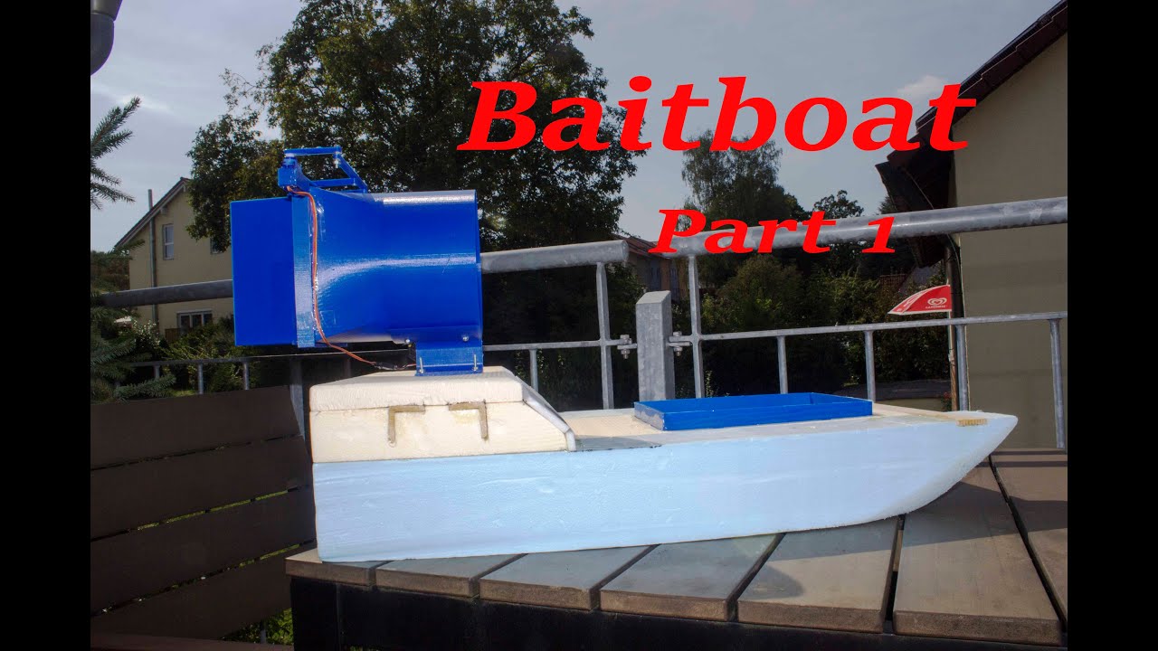 RC Airboat ( RC bait boat ) , How to build? ( Part 1 ) 