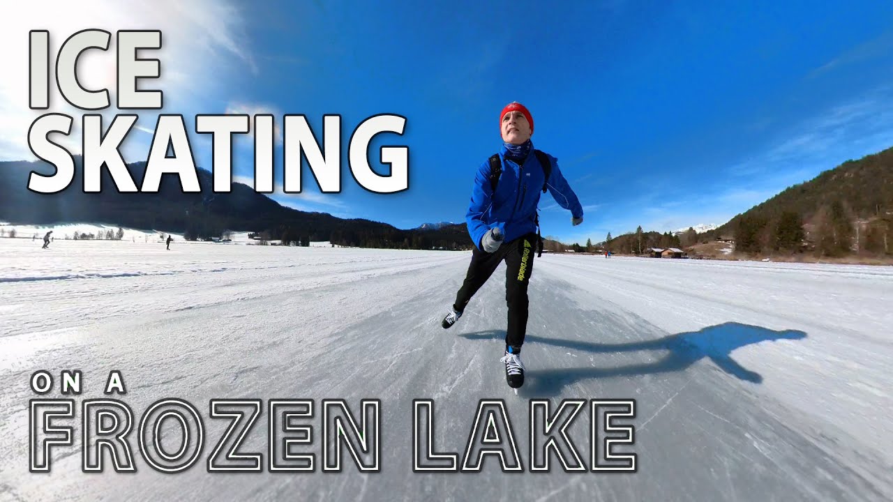 Frozen dream: ice skating bliss on Europe's largest natural rink | Weissensee, Austria