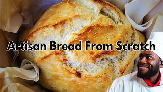 How to Make Artisan Bread From Scratch | Chef Justice Hunter Full Recipe