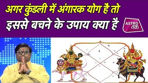अगर कुंडली में अंगारक योग है तो इससे कैसे बचें | Shailendra Pandey | Astro Tak