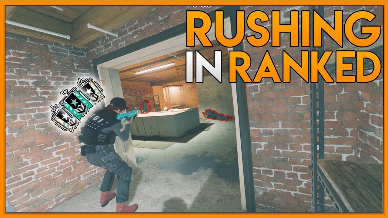 Rushing In Ranked - Rainbow Six Siege Funny Moments