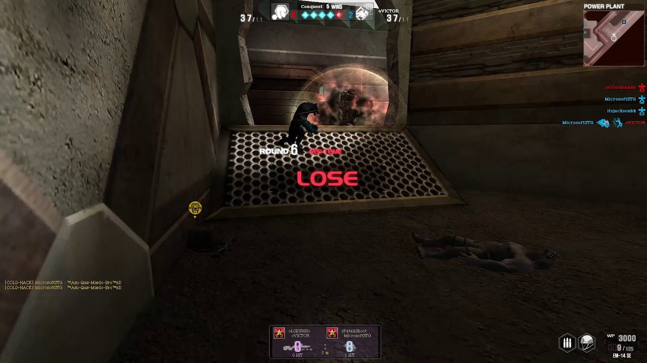 MicrosoftSTG usando hack free Wolfteam Latino