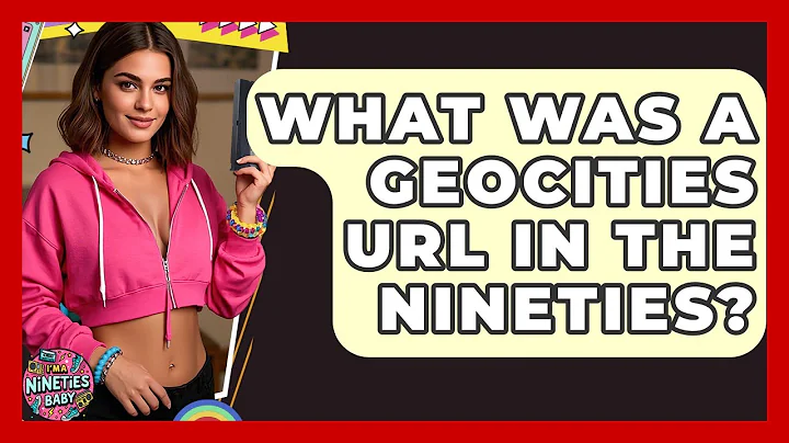 What Was A Geocities URL In The Nineties? - I'm a 90s Baby