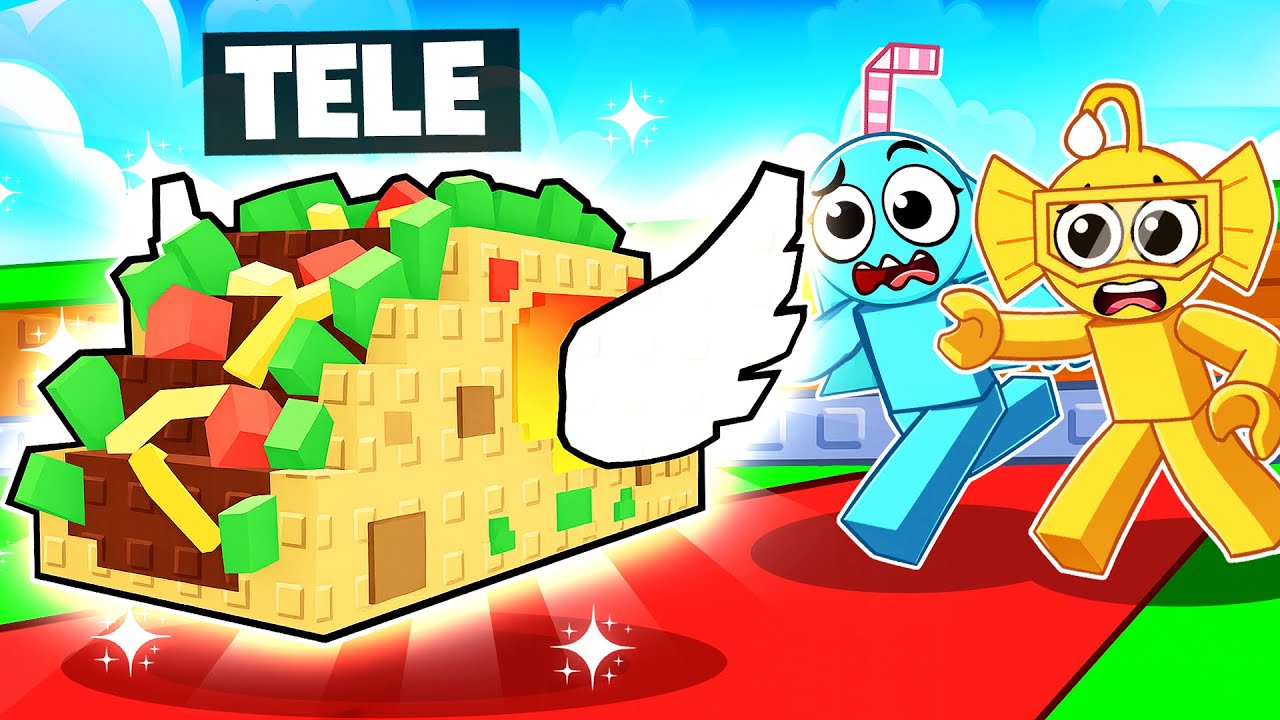 Pretending To Be a New TACO LUCKY BLOCK In Steal a Brainrot