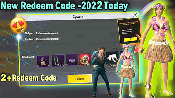 (2022) 🥰 Today New Redeem Code Pubg mobile Lite & Pubg Mobile | Pubg Lite Working Redeem Code Real