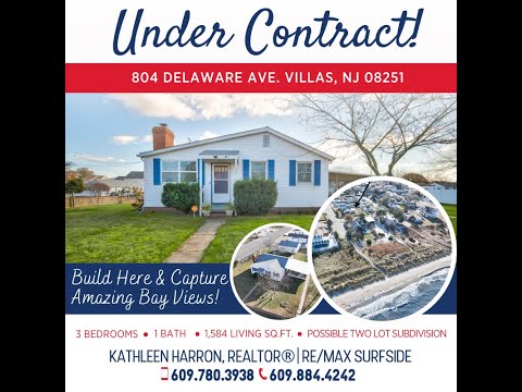 804 Delaware Ave., Villas, NJ home video tour
