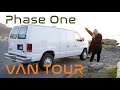 Basic Build Van Tour - Ford Camper Van for Overlanding and Adventure