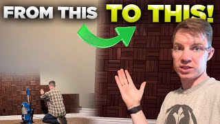 Adding Ikea Wood Deck Tiles For Filming Backdrop