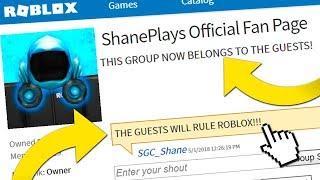 Is The Blue Guest Hacking My Fan Page? Roblox