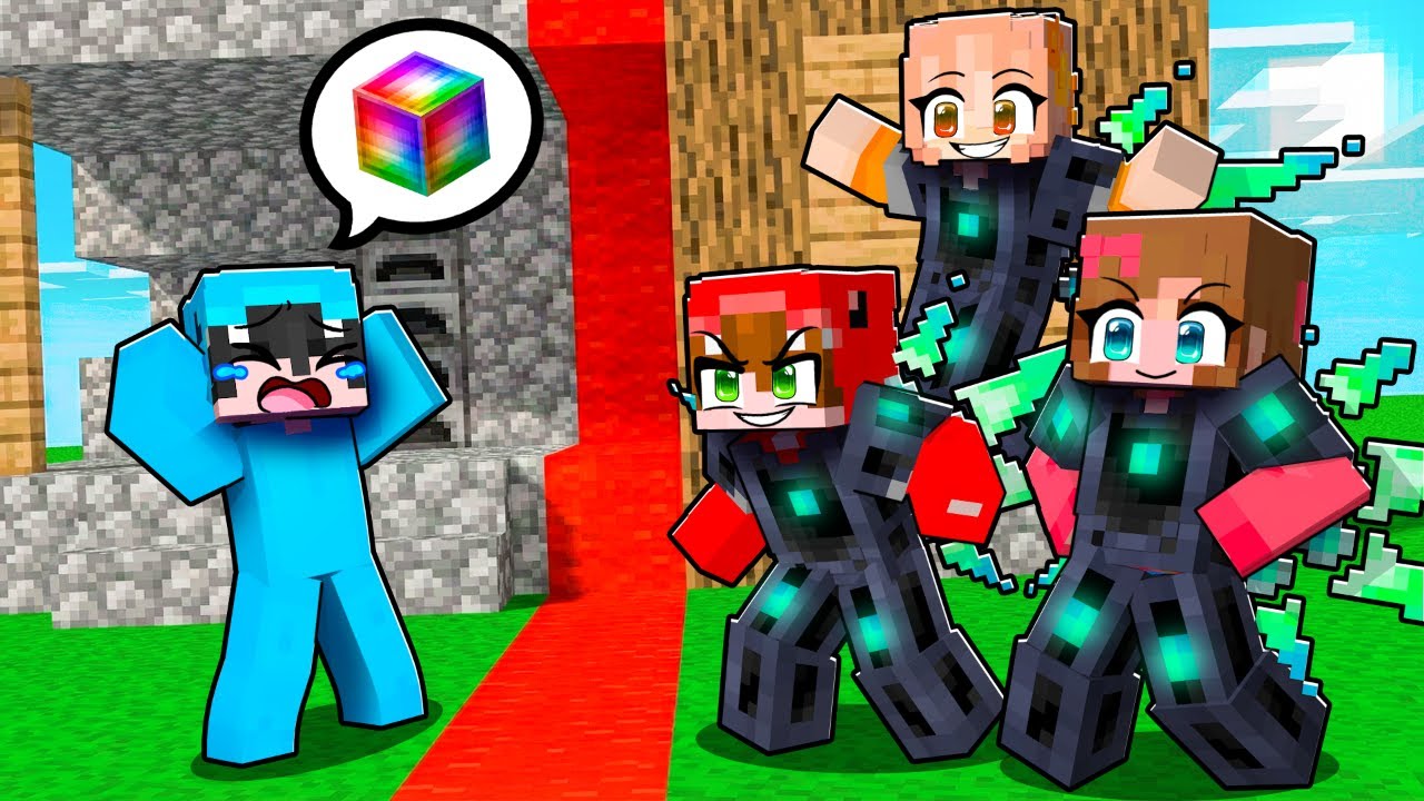 Mi Amigo DIVIDIÓ La ALDEA por la AVARITIA en Minecraft...