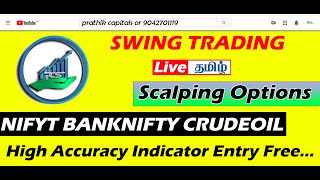 03 November Live  Live Intraday Trading Today  Bank Nifty option trading live  Crudeoil mcx