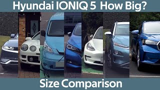How big is the Hyundai IONIQ 5? We compare it to a few other cars to see how big it really is.