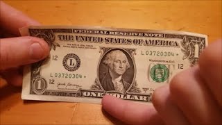 Miscut & Shifted Star Note Found Bill Searching for Rare Currency