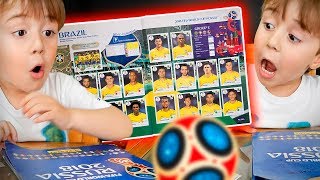 COMPLETAMOS O ÁLBUM DA COPA DO MUNDO!! Figurinhas Panini Russia 2018