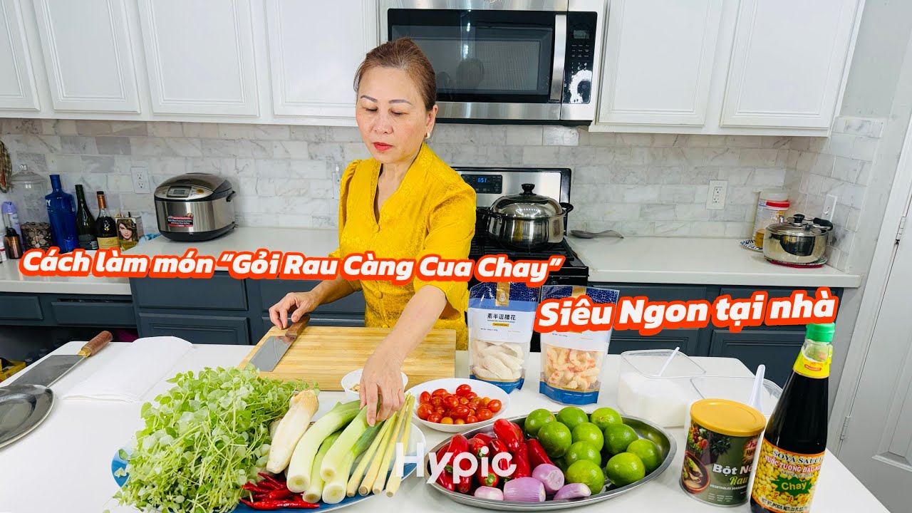 Cách làm món”Gỏi Rau Càng Cua Chay Siêu Ngon “tại nhà ,chia sẻ dễ làm,dễ hiểu