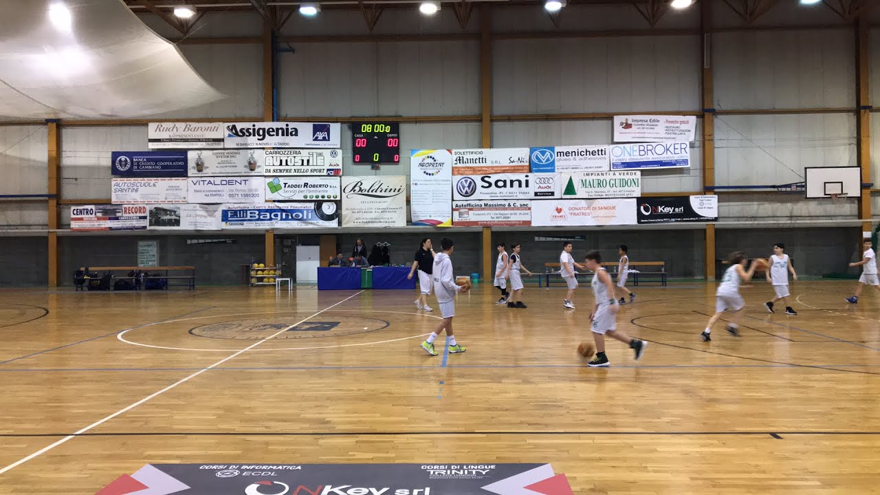 FOLGORE FUCECCHIO DREAM BASKET PISA YouTube