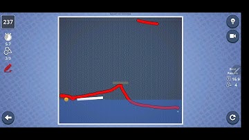 Brain It On! Level 237 Solution. All three gold stars.