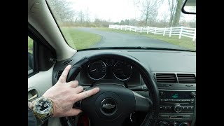2008 Chevrolet Cobalt LS Coupe 10 Mile Extensive Test Drive w/ My Commentary and Feedback!