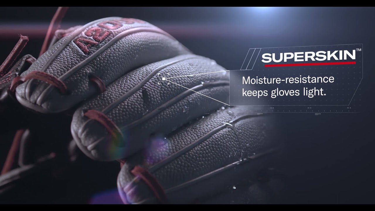 Wilson Ball Glove Technology: SuperSkin