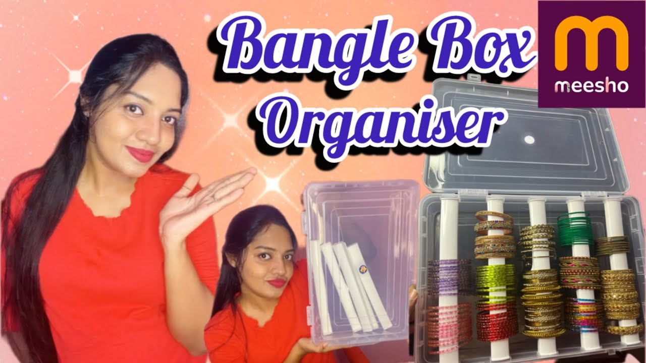 Bangle Box from Meesho | Bangle box review in Tamil | Bangle Organiser | unboxing bangle organiser |