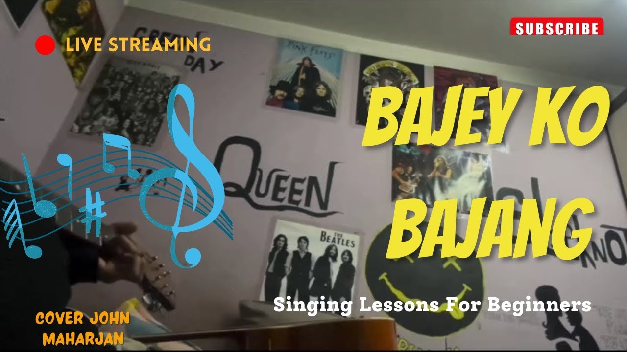 Bajey KO bajang — @kumasagar (cover by John maharjan) #music # ...