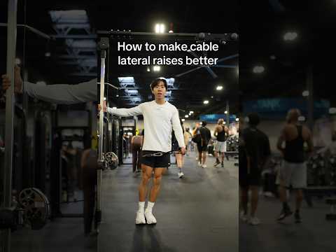 This Will Actually Get You Stronger on Cable Lateral Raises