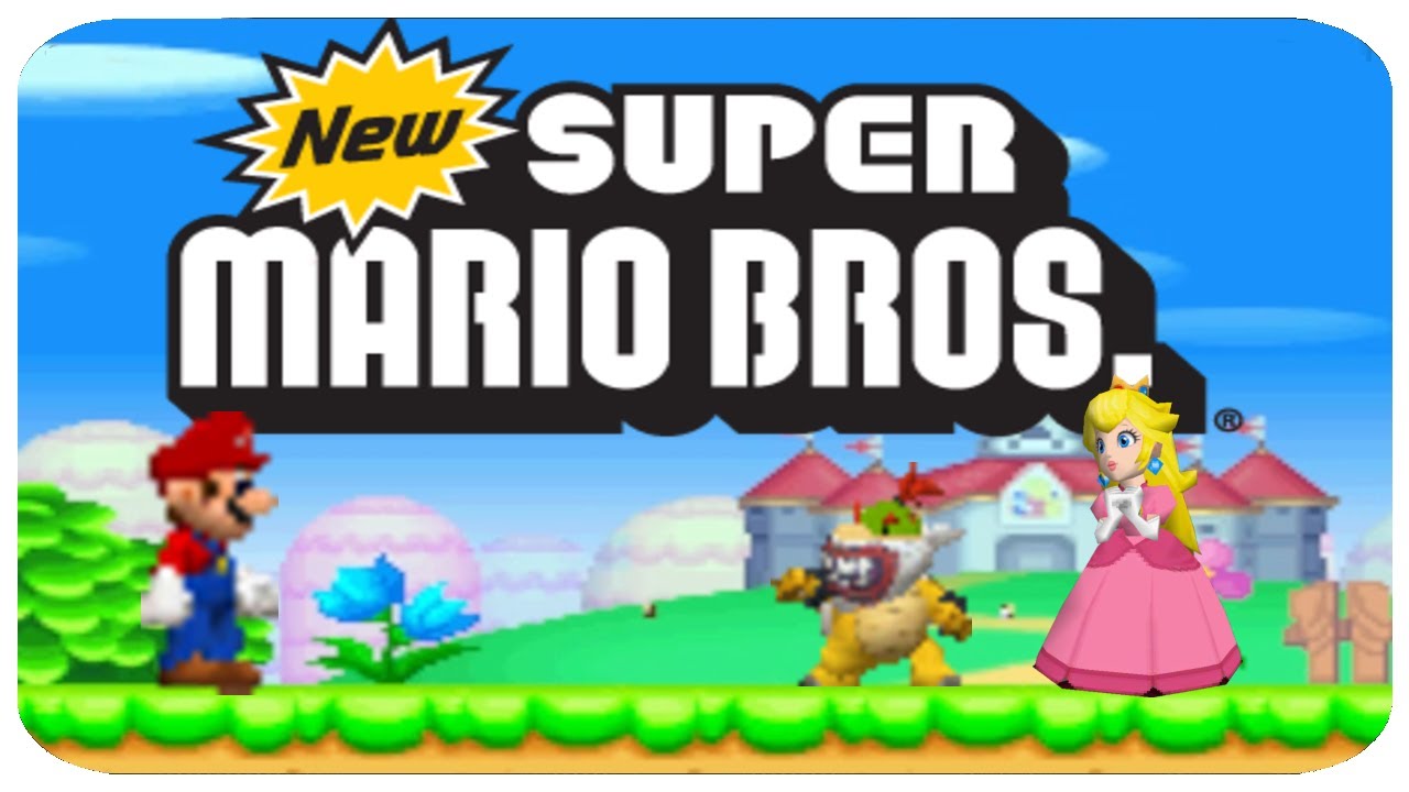 New Super Mario Bros - Full Game 100% - YouTube