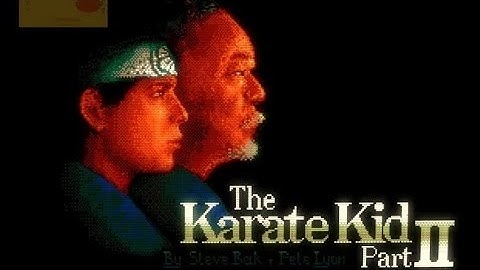 The Karate Kid II, for the Atari ST, Trusteft