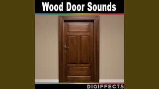 Distant Wooden Door Open and Close Version 3