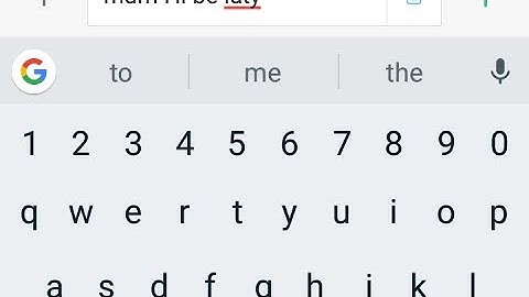 HOW TO TURN OFF RED UNDERLINE WHILE TYPING IN MOBILE