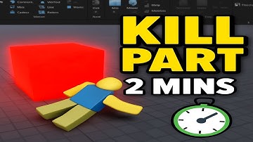 Roblox Studio: Make a Kill Part in Under 2 Minutes (2025)