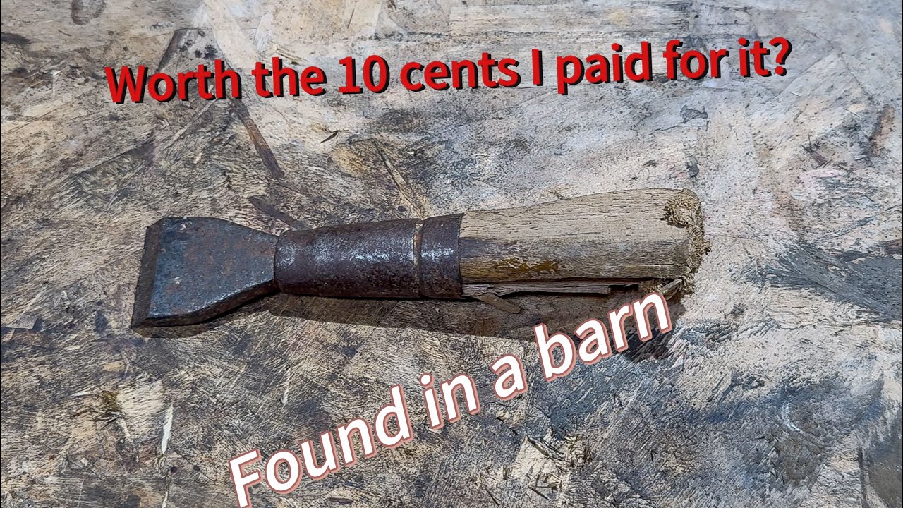 Is this Estate Sale barn find able to be saved? l Lutz tool company 