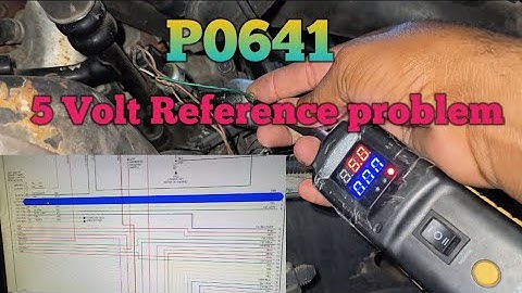 chevy tahoe p0641 5 volt reference 1 circuit