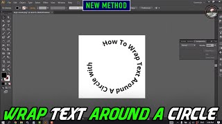 How To Wrap Text Around A Circle with illustrator 2026