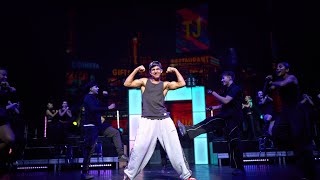 Dancing on the sidewalk from Fame the Musical by Diverse at Dubai opera