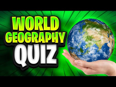 Can you pass this World Geography Quiz? - 20 Geography questions | BrainLift
