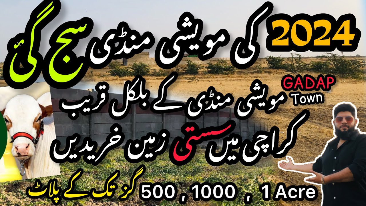 Gadap Maweshi Mandi 2024 Farmhouse Land For Sale Karachi Property