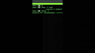 Be Super User with SUDO 🎉  // Master Linux #49 #shorts #linux
