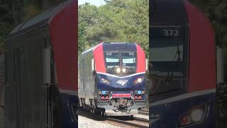 Amtrak Carolinian Train 80 moving through Raleigh, NC